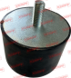 Preview: 27076 Gummipuffer d=80 mm, h=65 mm